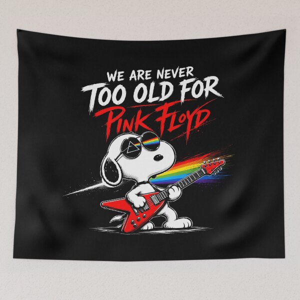 Item preview, Pink Floyd Snoopy Guitar Music Band designed and sold by Har-vee.