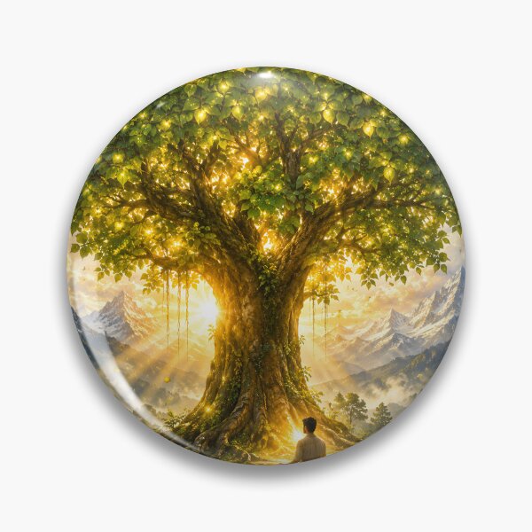Item preview, Kalpavriksha Manifestation Tree Art designed and sold by hutofdesigns.