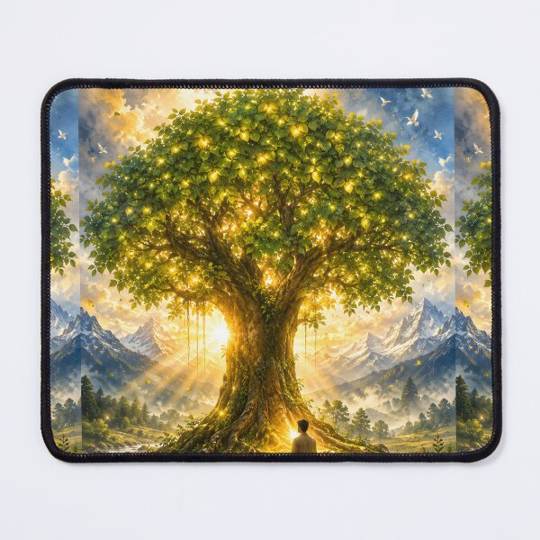 Item preview, Kalpavriksha Manifestation Tree Art designed and sold by hutofdesigns.