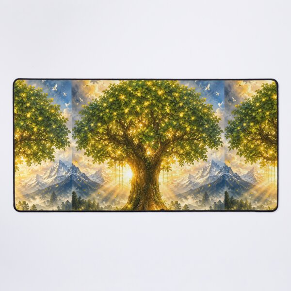 Item preview, Kalpavriksha Manifestation Tree Art designed and sold by hutofdesigns.