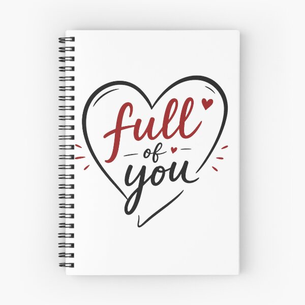 Item preview, Heart Full of You | Minimal Romantic Love Quote | Cute Couple Heart Design designed and sold by Lovestickerco.
