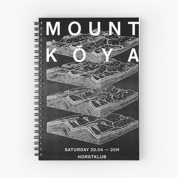 Item preview, Minimalist Mountain Topography Layered Map designed and sold by colinterrell.