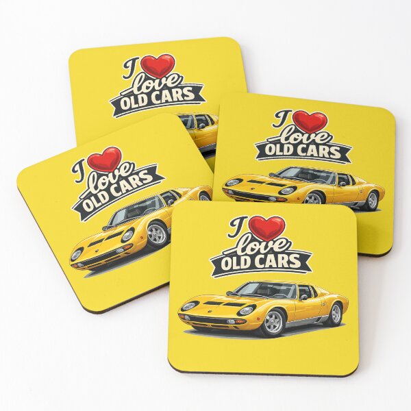 Item preview, I love old cars Lambo Miura designed and sold by PabDam.