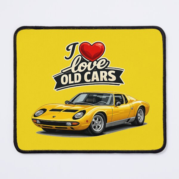 Item preview, I love old cars Lambo Miura designed and sold by PabDam.