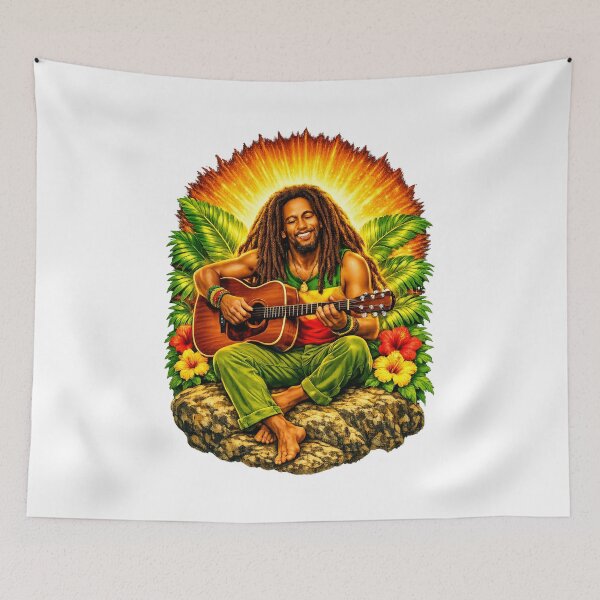 Item preview, BOB MARLEY ONE LOVE designed and sold by CHRIST5000.