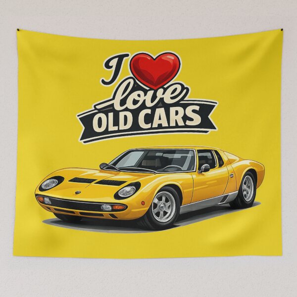 Item preview, I love old cars Lambo Miura designed and sold by PabDam.