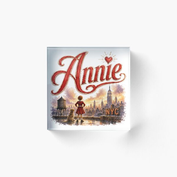 Item preview, Annie the Musical designed and sold by Lyric Vault - Rock on.