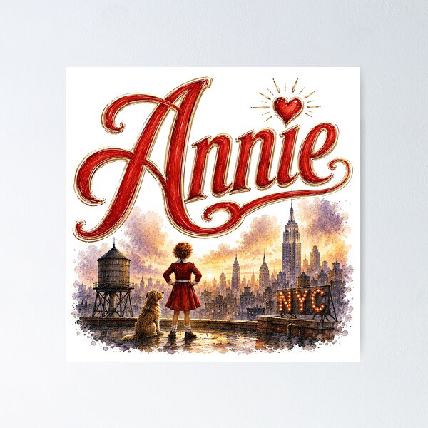 Item preview, Annie the Musical designed and sold by Rock_On.