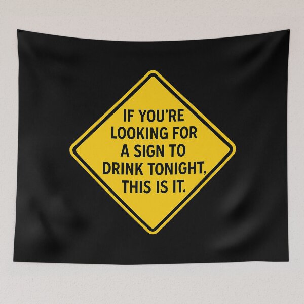 Item preview, Here's A Sign To Drink  designed and sold by kelvinmunene13.