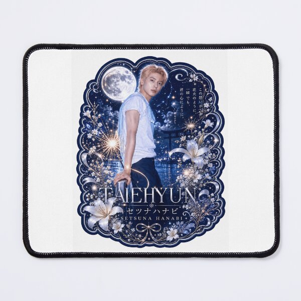 Item preview, TXT Taehyun Setsuna Hanabi glowing sparkler under starry moon sky designed and sold by Valeree Store.