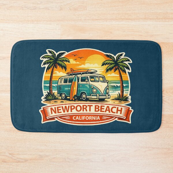 Item preview, Newport Beach California Surf Van designed and sold by getpressedshirt.