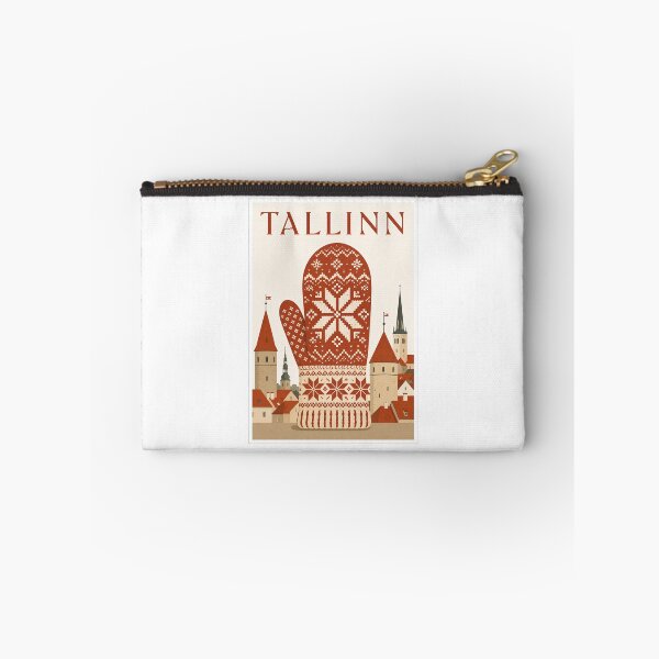Item preview, Tallinn Nordic Mittens Travel Poster designed and sold by Beyond Destinations.