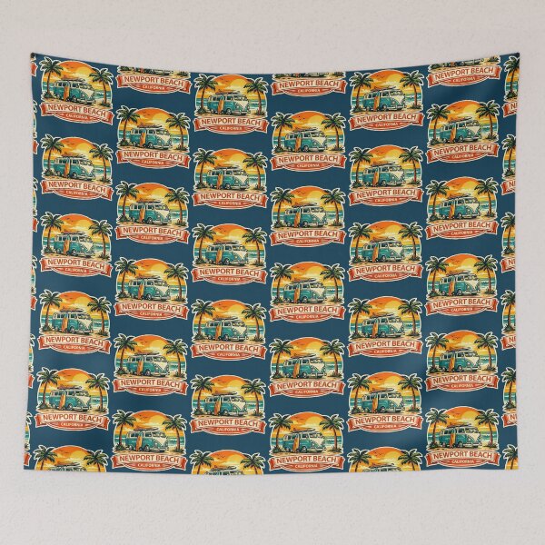Item preview, Newport Beach California Surf Van designed and sold by getpressedshirt.