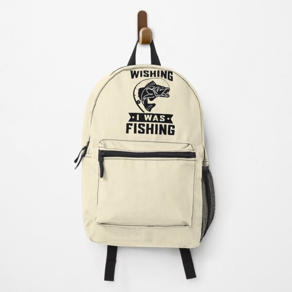 Item preview, Wishing I Was Fishing Funny Fisherman Gift designed and sold by Vicky021.