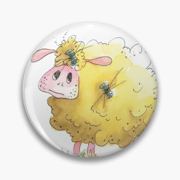 Aperçu de l'œuvre Journée de mauvais poil du mouton bouclé créée et vendue par derrydesign.