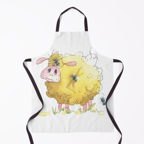 Item preview, Curly sheep's bad hair day designed and sold by derrydesign.