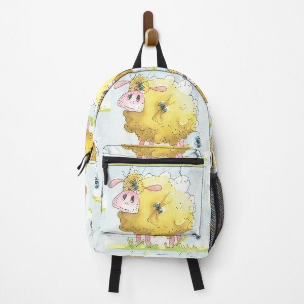 Item preview, Curly sheep's bad hair day designed and sold by derrydesign.
