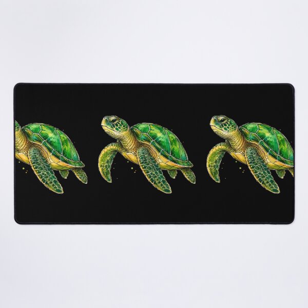 Item preview, Minimal Sea Turtle Watercolor | Hand Drawn Marine Illustration designed and sold by ColorSplash123.