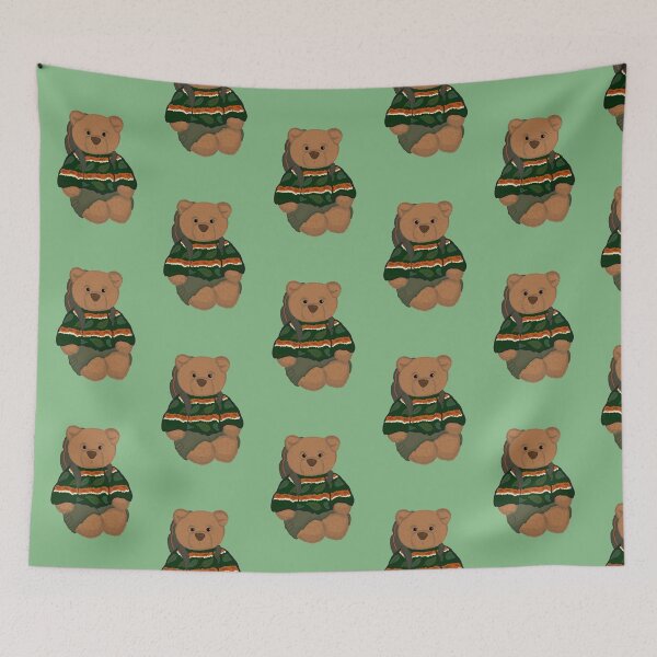 Item preview, Hiking Bear designed and sold by littlestickershoppe.