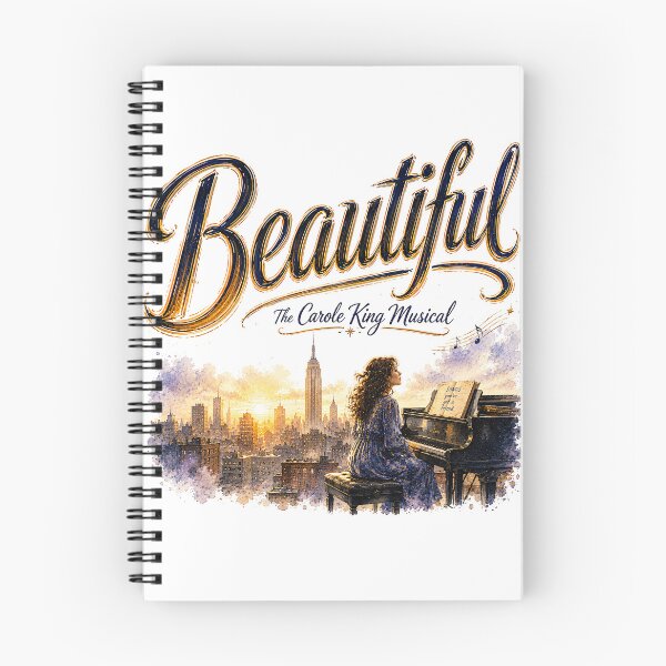 Item preview, Beautiful the Carol King Musical designed and sold by Lyric Vault - Rock on.