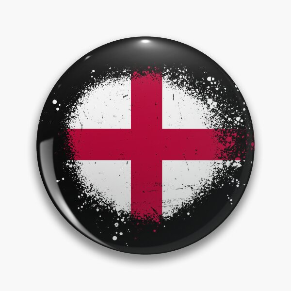 Item preview, England Flag Spray Paint Splatter Style designed and sold by DelfDesign.