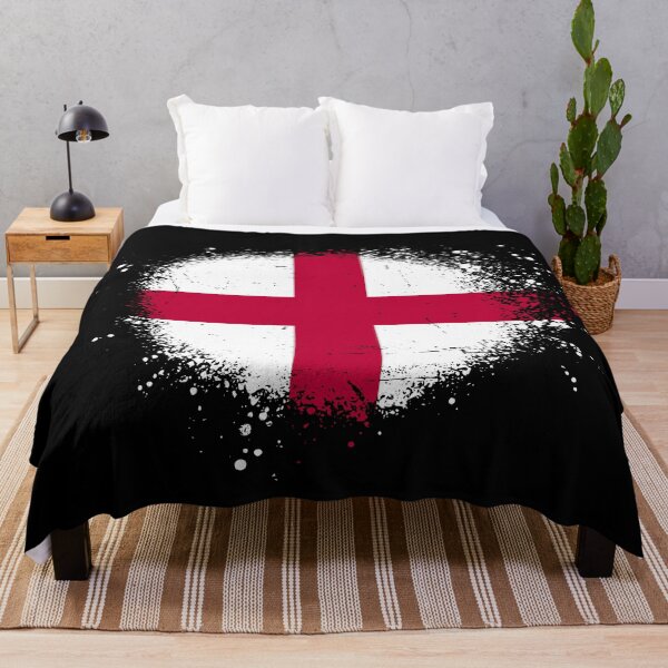 Item preview, England Flag Spray Paint Splatter Style designed and sold by DelfDesign.