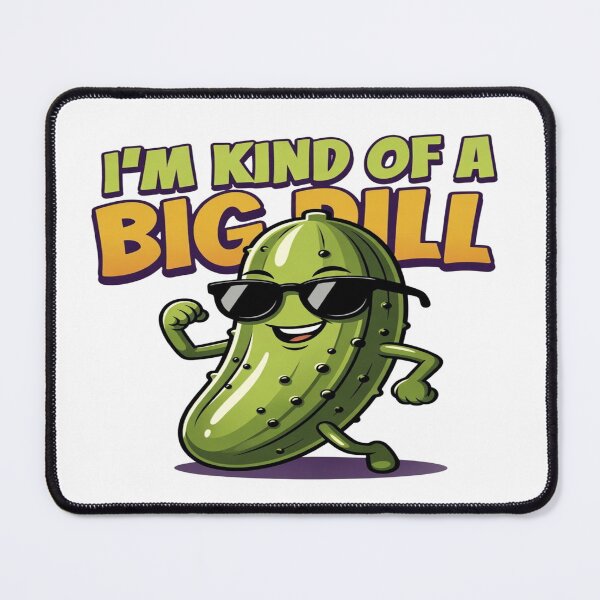 Item preview, I'm Kind of a Big Dill! Funny Pickle T-Shirt | Cute Cartoon Pickle Graphic | Food Pun Gift | Pickle Lover Apparel designed and sold by Sushikidsntoddlers.