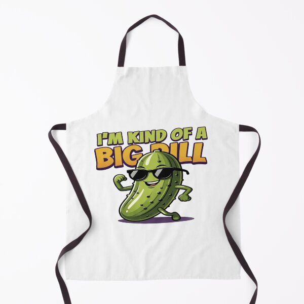 Item preview, I'm Kind of a Big Dill! Funny Pickle T-Shirt | Cute Cartoon Pickle Graphic | Food Pun Gift | Pickle Lover Apparel designed and sold by Sushikidsntod.