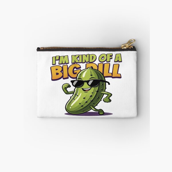Item preview, I'm Kind of a Big Dill! Funny Pickle T-Shirt | Cute Cartoon Pickle Graphic | Food Pun Gift | Pickle Lover Apparel designed and sold by Sushikidsntoddlers.