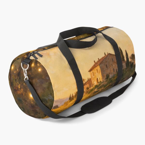 Item preview, Tuscan Vineyard Glowing Fireflies Golden Sunset designed and sold by Fantasy-Atelier.