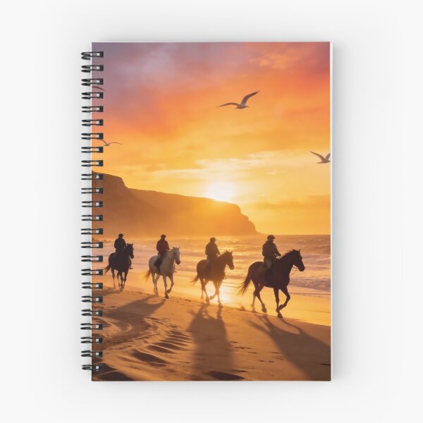 Item preview, Horseback Ride at Sunset designed and sold by vernonplatt.