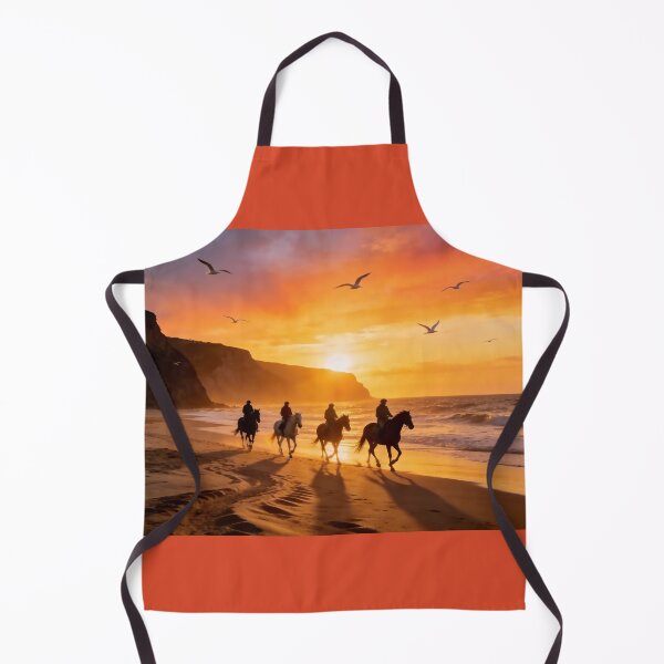 Item preview, Horseback Ride at Sunset designed and sold by vernonplatt.