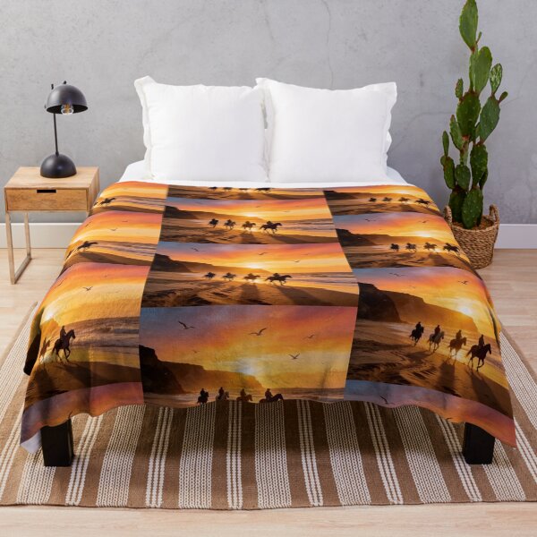 Item preview, Horseback Ride at Sunset designed and sold by vernonplatt.