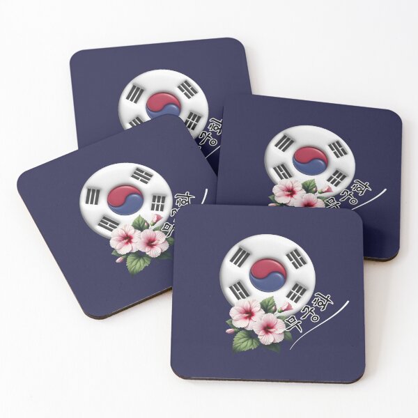 Item preview, Hibiscus & Taegeukgi – Mugunghwa, the Korean National Flower designed and sold by mycreastyle.