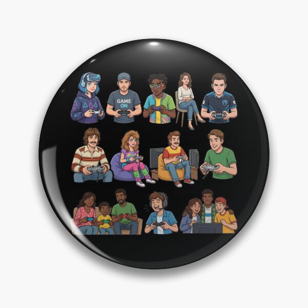 Item preview, Gaming Through the Generations | Gamers of All Ages | Video Game Community T-Shirt Design designed and sold by Bhaskar Digital Art.