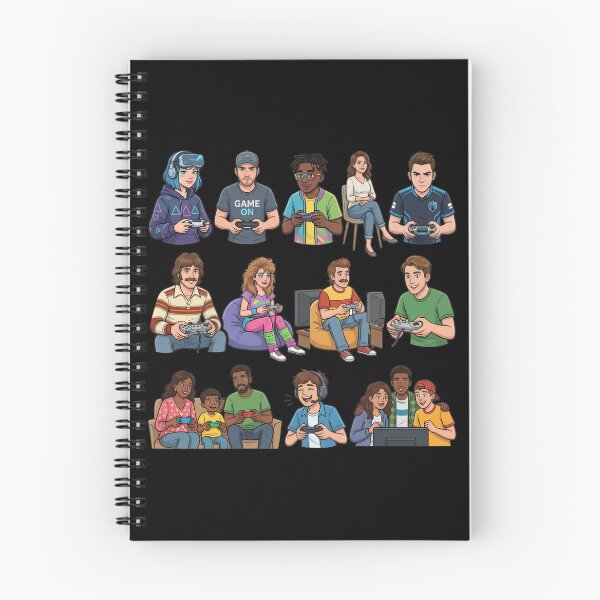 Item preview, Gaming Through the Generations | Gamers of All Ages | Video Game Community T-Shirt Design designed and sold by Bhaskar Digital Art.
