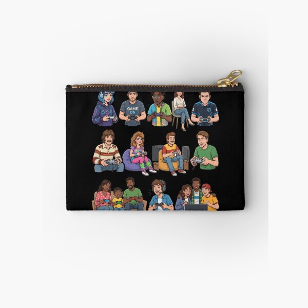 Item preview, Gaming Through the Generations | Gamers of All Ages | Video Game Community T-Shirt Design designed and sold by Bhaskar Digital Art.