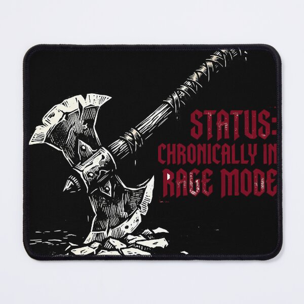 Item preview, Barbarian Class Rage Mode Executioners Axe Heavy Metal TTRPG designed and sold by WorldShop17.
