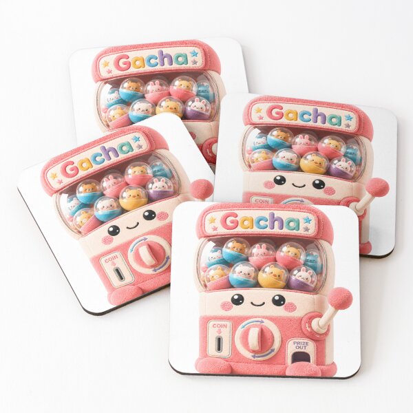 Item preview, Giant Gacha Machine Plush designed and sold by KJ Frost.