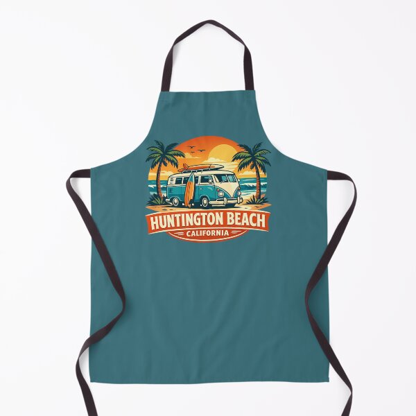 Item preview, Huntington Beach Surf Bus Retro Beach Design designed and sold by getpressedshirt.