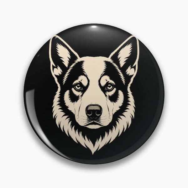 Item preview, Australian Cattle Dog Minimalist Mascot | Working Dog Collection designed and sold by RusticMeadow.