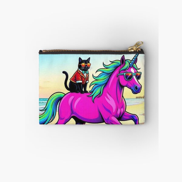 Item preview, Surreal Summer Fantasy – Cat Riding Unicorn designed and sold by Dogandesighn.