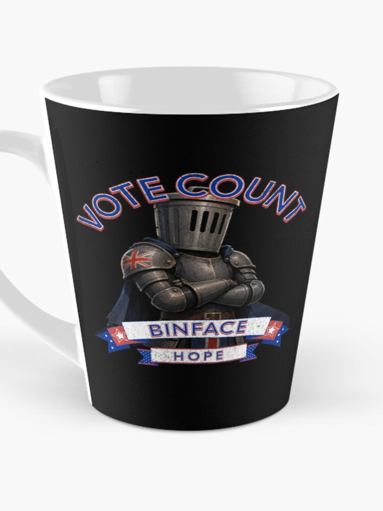 Thumbnail 3 of 4, Coffee Mug, Vote Binface designed and sold by TheEndDesign.
