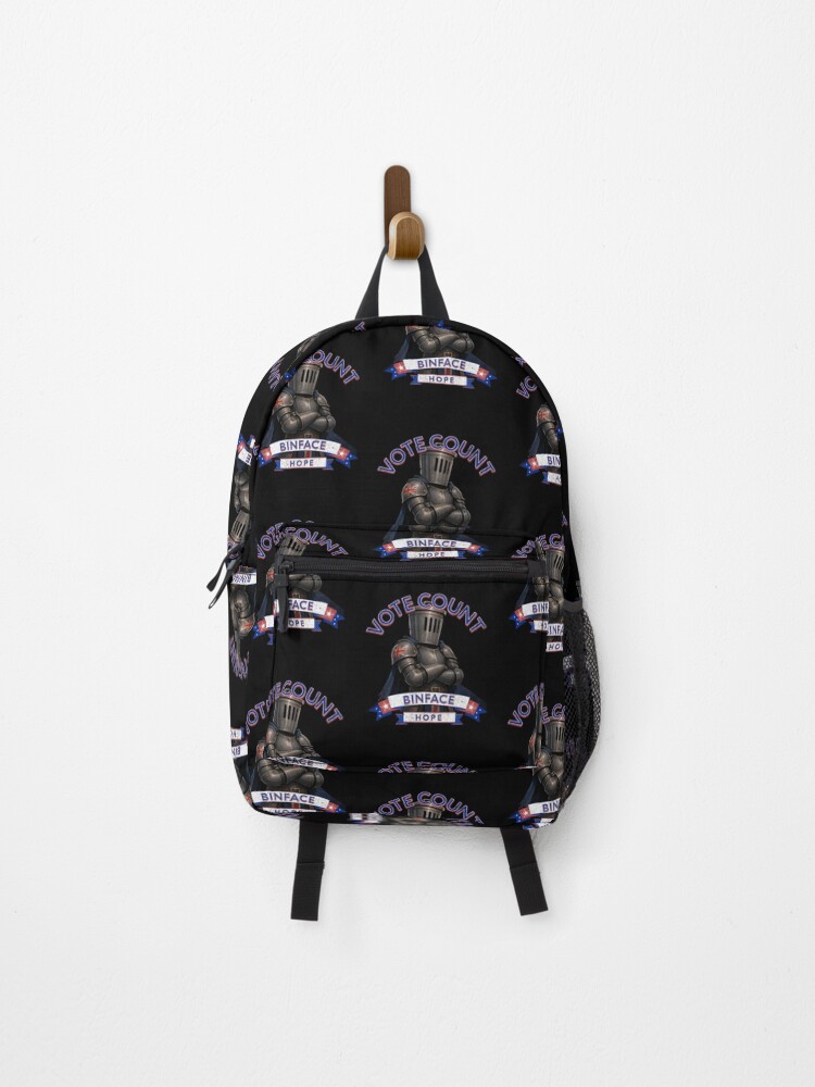Thumbnail 1 of 3, Backpack, Vote Count Binface designed and sold by TheEndDesign.