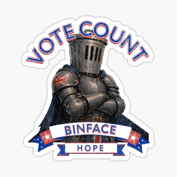 Item preview, Vote Count Binface  designed and sold by TheEndDesign.