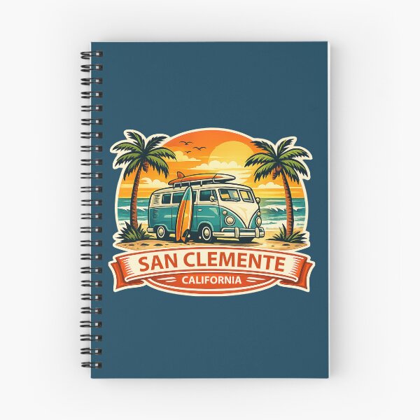 Item preview, San Clemente California Surf Van designed and sold by getpressedshirt.