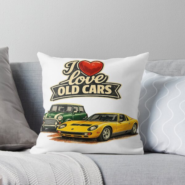 Item preview, I love old cars Miura and Mini designed and sold by PabDam.