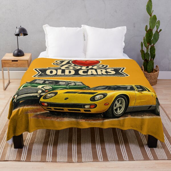 Item preview, I love old cars Miura and Mini designed and sold by PabDam.