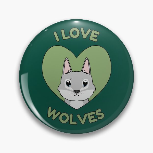 Item preview, I LOVE WOLVES designed and sold by HugSomeNettles.