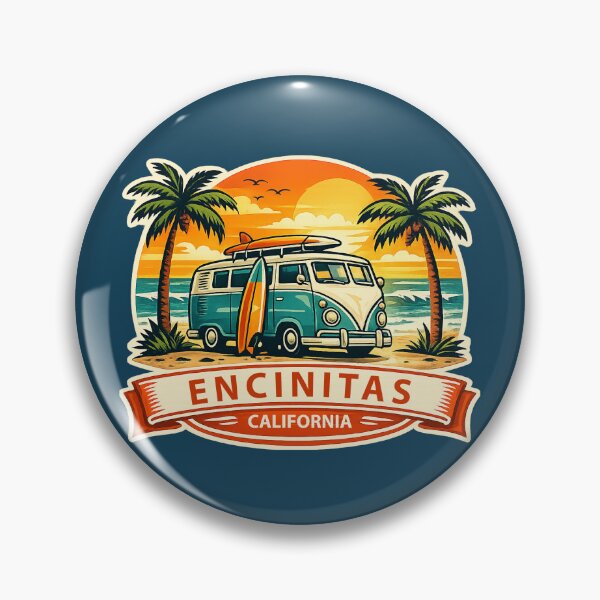 Item preview, Encinitas California Surf Van designed and sold by getpressedshirt.